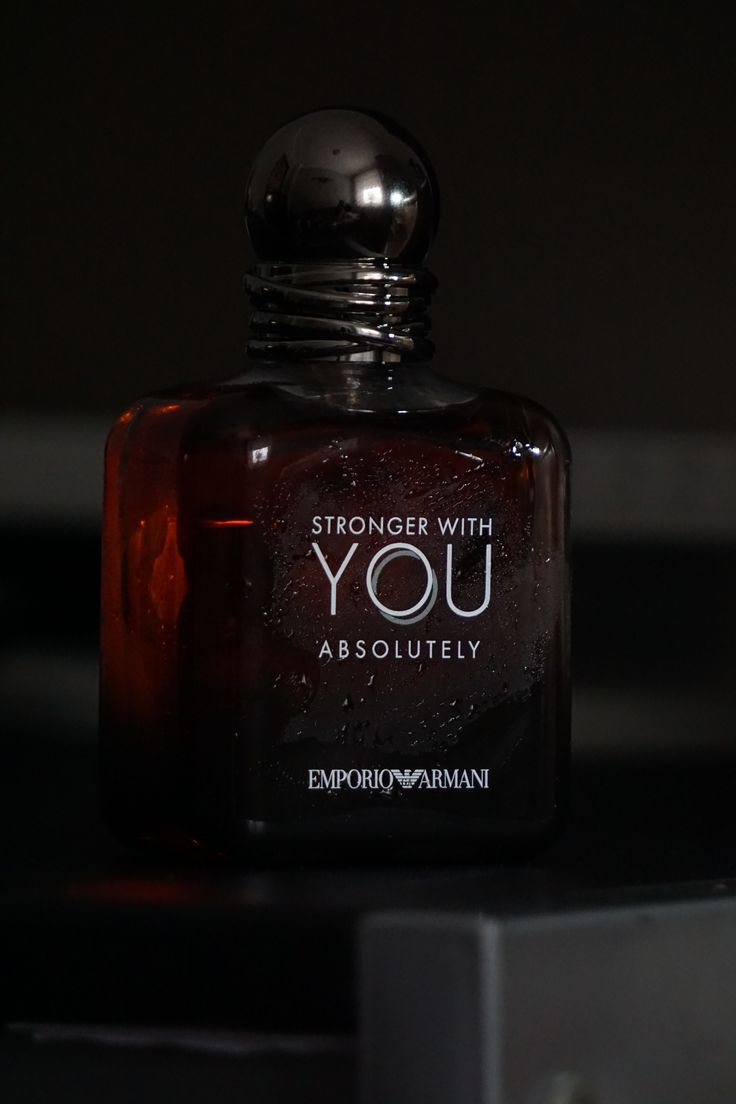 Armani Strong with you absolutely